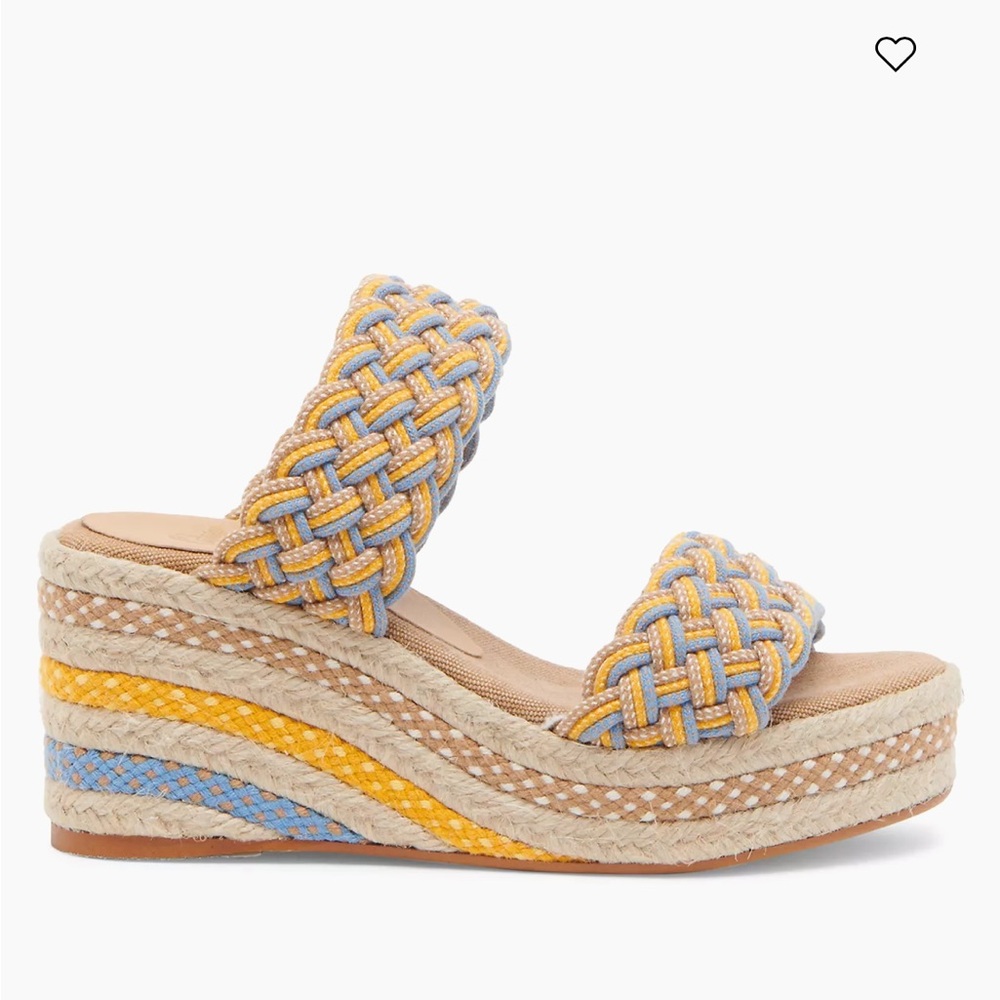 Castaner's Beatriz wedge sandals with braided raffia straps